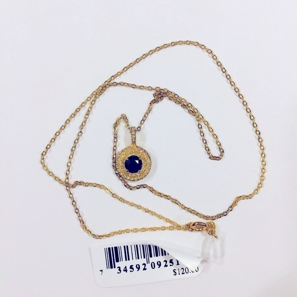 NEW Victoria Townsend 18K Gold sterling Necklace - Picture 7 of 8